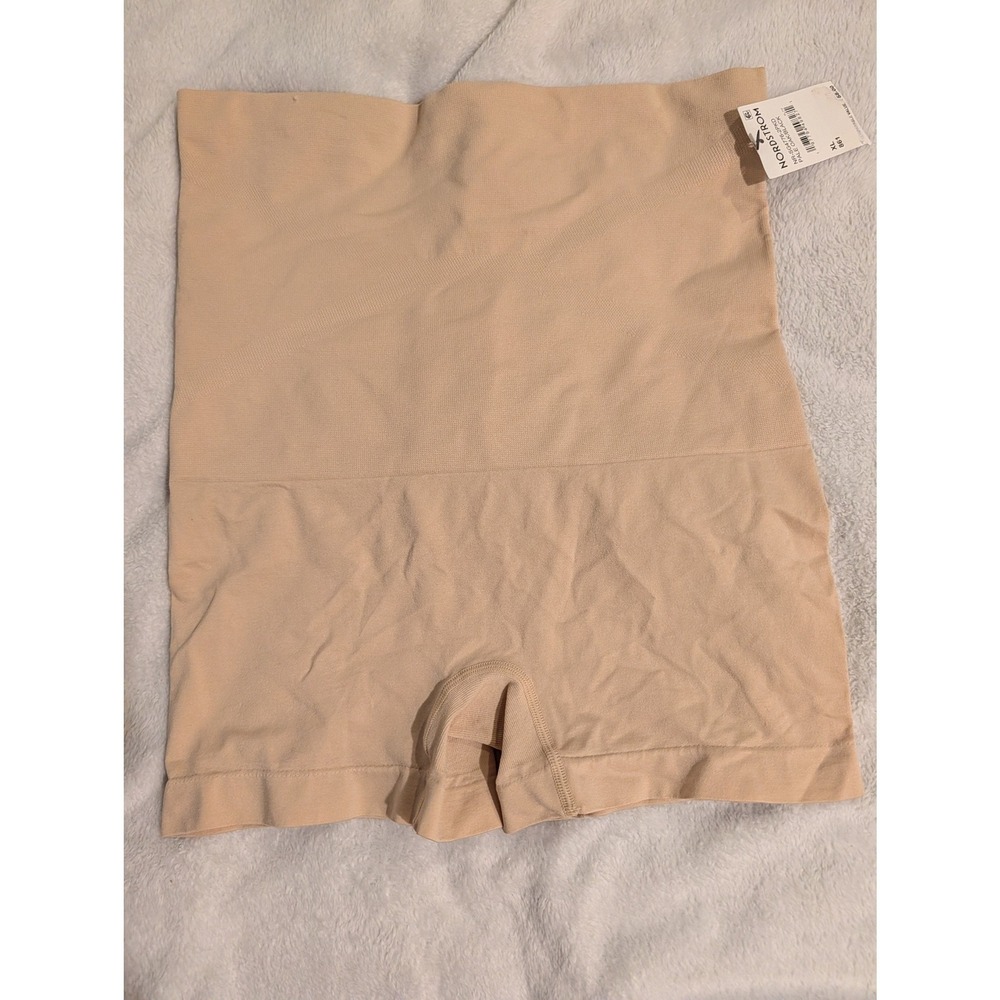 Skinnygirl High Waisted Shapewear Shorts Pale Oak Nude XL NR-SG4776-2PKD